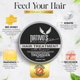 thumbnail image 2 of Nativo's Hair Styling Cream and Regrowth Treatment For Men and Women - Hair Thickening Mask with Bee Honey & Trichogen - Tames & Strengthens, Dry, Frizzy, Curly Hair, Paraben-Free (160g), 2 of 9