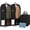 Garmentbag 43INCH 2 pack, variant on PETGLE Dress Storage Bags with Shoe Pockets and Scent Card, 54" Garment Bags for Hanging Clothes, Breathable Covers for Women’s Dresses, Coats and Occasionwear, Durable and Dustproof, Black, 2 Pack