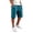 Turquoise, variant on Boyscolos Athletic Shorts for Men Quick Dry Drawstring Breathable Biker Short Workout Summer Gym Pants with Zipper Pockets Turquoise M