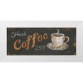 thumbnail image 1 of Lewis, Kim 18x10 White Modern Wood Framed Museum Art Print Titled - Fresh Coffee 25 Cents, 1 of 4