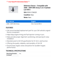 thumbnail image 2 of Reference Sensor - Compatible with 2008 - 2009 GMC Envoy 4.2L 6-Cylinder LL8 VIN S, 2 of 2