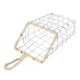 thumbnail image 5 of GOOHOCHY Cesta para colgar en la pared, organizador de revistas, cesta de almacenamiento montada en alambre de hierro, 5 of 8