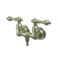 thumbnail image 4 of Elements Of Design DT0321AL Double Handle Wall Mounted Clawfoot Tub Filler - Chrome, 4 of 4