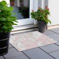 thumbnail image 6 of Addison Rugs Chantille Indoor/Outdoor Transitional Floral Pink Washable Rectangle Rug, 1'8" x 2'6", 6 of 6