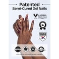 thumbnail image 3 of Tiras de gel para uñas Ohora Semicuradas N Classic Burgundy, 3 of 6