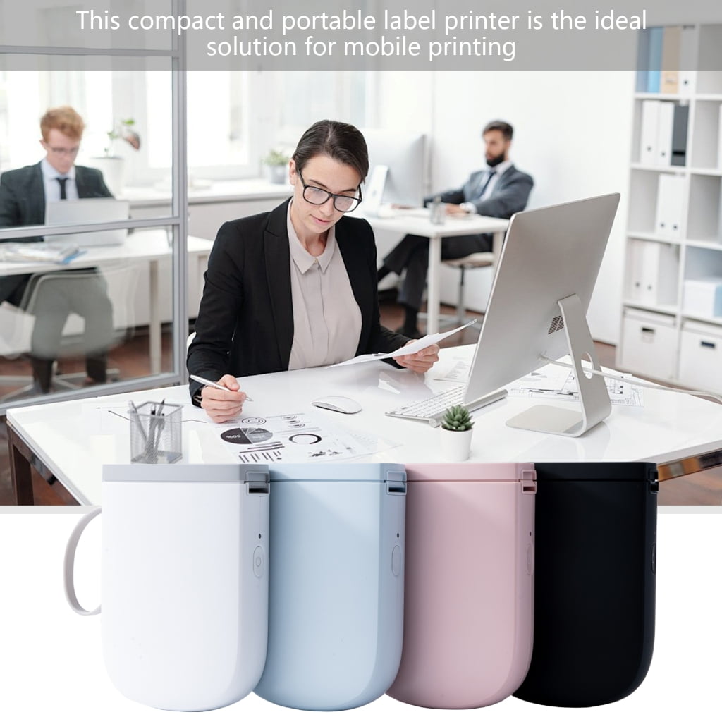 Zeiwohndc Portable Label Maker Machine With Tape D11 Thermal Label Printer