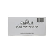 10 Pack Large Print Low Vision Checkbook Transaction Registers