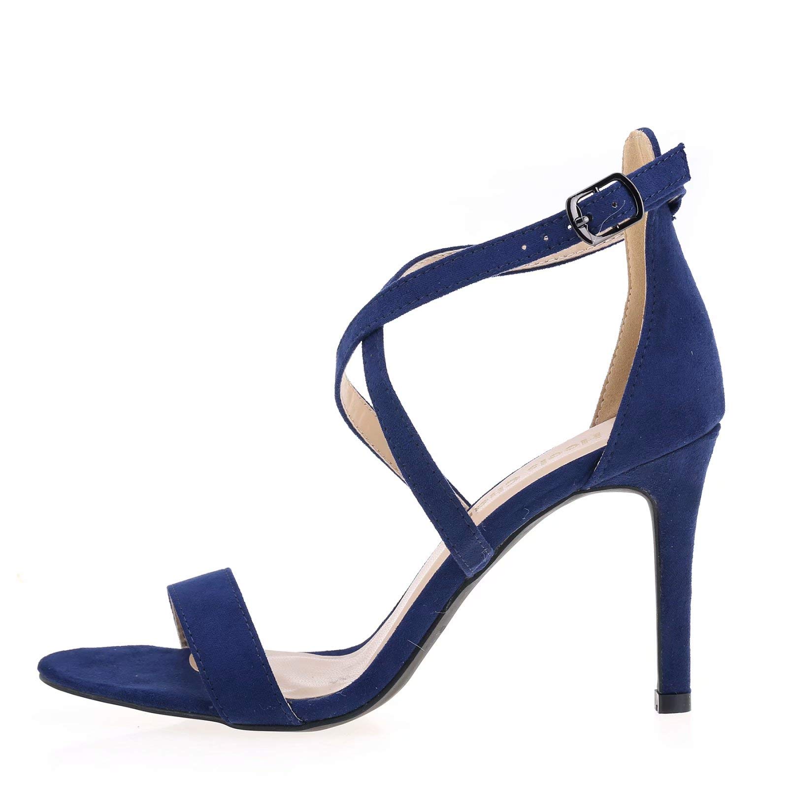 Designer navy heels deals
