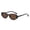 C04 Black Frame Tea, variant on Women's narrow-frame cat-eye sunglasses for square and round faces, slimming effect