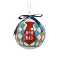 thumbnail image 1 of Holiday Time 100mm Dad Glass Ornament, 1 of 5