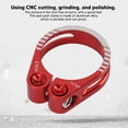 thumbnail image 4 of BikePost Clamp, 31.8mm Aluminum Alloy Bicycle Seatpost Lock Clamp Quick ReleasePost Buckle, 4 of 8