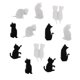 thumbnail image 2 of GOOHOCHY Tendycoco 12pcs Silicone en forma de vino Class Class Vine Class Copa de bebidas Azules de bebidas Identificador de identificación para fiesta en casa (color mixto), 2 of 7