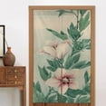 thumbnail image 4 of Doorway Drape Split Curtains, Vintage Watercolor Flowers Room Divider Privacy Door Curtains, 34" x 56", 4 of 7