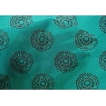 thumbnail image 4 of oneOone Cotton Silk Fabric Floral Block Print Fabric By Yard 42 Inch Wide, 4 of 4