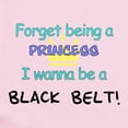thumbnail image 2 of CafePress - Black Belt Princess Infant Bodysuit - Baby Light Bodysuit, Size Newborn - 24 Months, 2 of 4