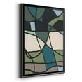 thumbnail image 2 of Multicolor Stained Glass I Premium Framed Print, in Gold, Black, or Silver - Ready to Hang, 2 of 9
