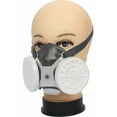 thumbnail image 1 of Tang Feng Silicone Rubber Dual-Canister Dust Mask with Replaceable Filter Cotton - Adjustable Head Straps, Independent Exhalation Valve for Chemical Processing, Construction, Painting & Cleaning -, 1 of 3