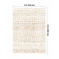 thumbnail image 3 of VEVOR Large Area Rug 5 x 8 ft Anti-Skid and Tear-Resistant Floor Mat Modern Beige, 3 of 9