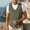Army Green, variant on Men's Summer Linen Vest Suit Waistcoat Casual Vest Regular Fit