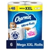 Charmin Toilet Paper Ultra Soft, 6 Mega XXL Rolls