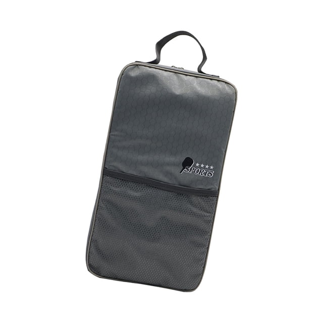 koolsoo Pickleball Racket Bag Pouch Table Tennis Paddle Cover for Indoor Competition Gray Children
