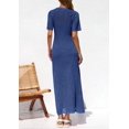 thumbnail image 2 of Vestido PRETTYGARDEN 2025 Verano Azul Calado Talla S, 2 of 6