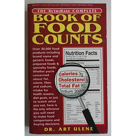 Pre-Owned The Nutribase Complete Book of Food Counts (Paperback) 0895296675 9780895296672
