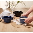 thumbnail image 4 of Kook Soup Crocks, Ceramic Bowls, 18 Oz, Set of 4 Teal, 4 of 4