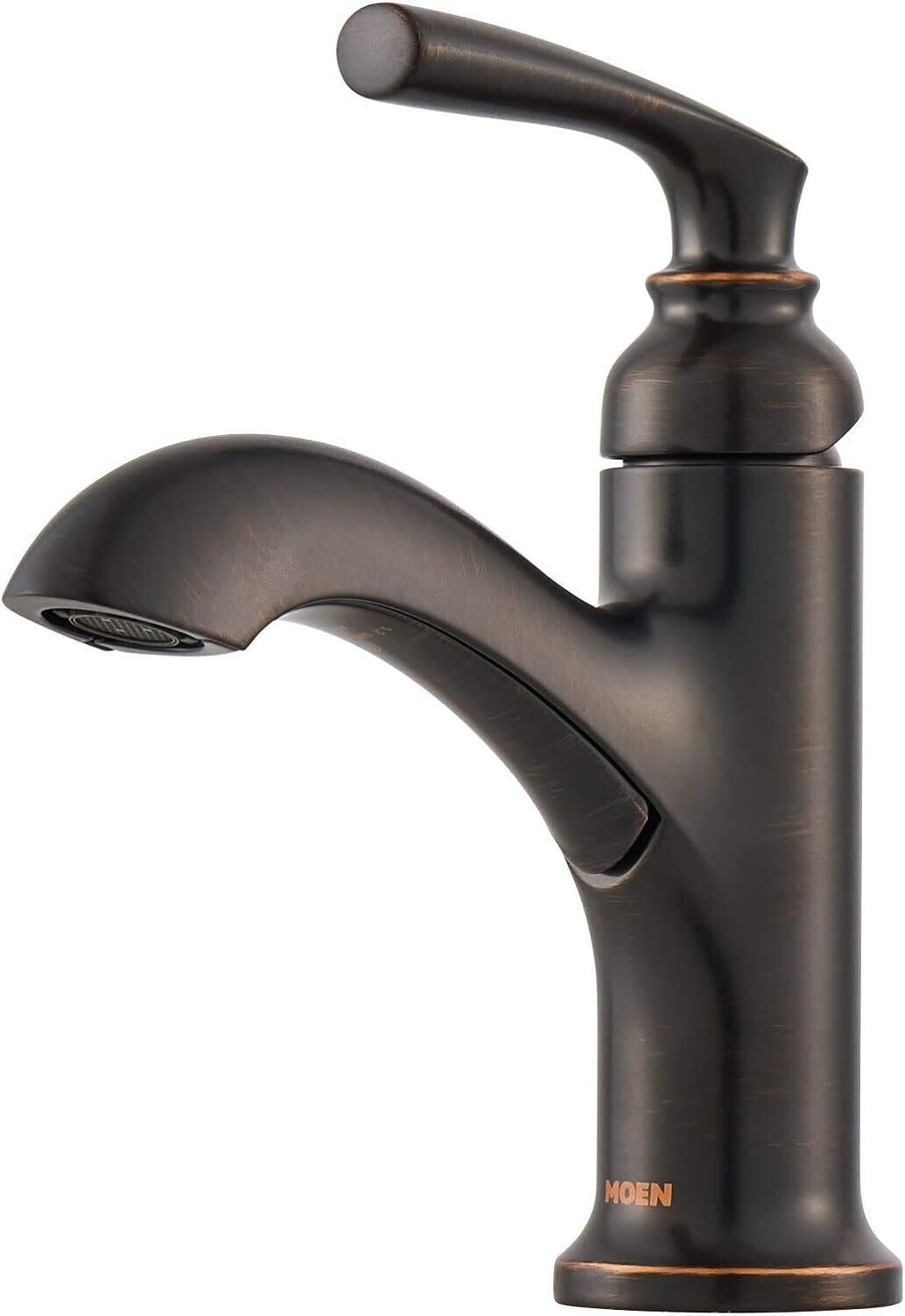 Moen 84535 Hilliard 1.2 GPM Single Hole Bathroom Faucet - Bronze