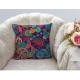thumbnail image 2 of 2 fundas de almohada con diseño de mandala de 18 x 18 pulgadas, funda de cojín de lino con decoración bohemia para sofá cama, 2 of 4