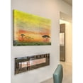 thumbnail image 4 of Parvez Taj "Orange Plains" Print on Canvas, 4 of 7