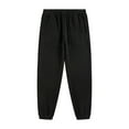 thumbnail image 1 of Pantalones largos para hombre, color liso, informales, con cordón en el tobillo, pantalones largos para hombre, 1 of 3