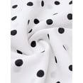 thumbnail image 4 of Niuer Ladies Long Dress Polka Dot Sundress Sleeveless Maxi Dresses Wide Strap Ruffle White 4XL, 4 of 5
