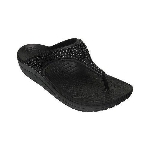 crocs sloane embellished flat