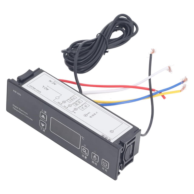Controlador De Temperatura Digital, Termostato De Refrigerador -40-50 Grados Celsius Rango De Control Panel De Protección IP65 220 V Para Incubadoras Y Criadoras