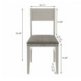 thumbnail image 3 of VECELO Dining Table Set For 4, 5-Piece Modern Table With Drawer And 4 Chair, Padded Seats, Space-saving Dining Room Set For Home, Apartment, 3 of 6