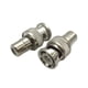 thumbnail image 1 of ZHAOCHENG Adaptador BNC hembra a conector loto, BNC macho a conector RCA hembra, BNC macho a conector Q9 hembra a conector loto (2 piezas), 1 of 4