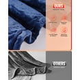 thumbnail image 3 of Heated Blanket Battery Operated, USB Cordless Electric Blanket with 10000mAH Battery and 3 Heating Levels(Blue), 3 of 5