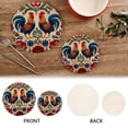 thumbnail image 4 of Cotton Rope Pot Holder Set of 2 Kitchen Trivets Male and Female Chickens Potholdersfor Hot Pans & Dishes, 4 of 7