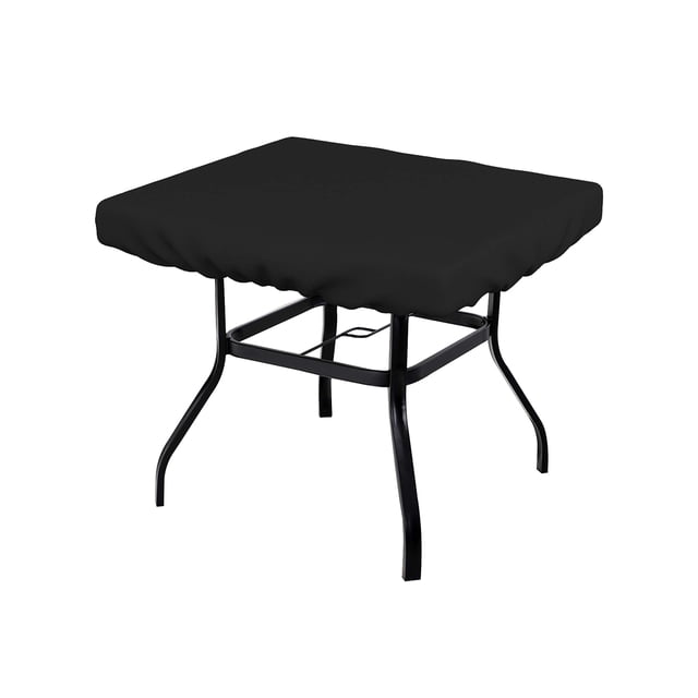 Covers&All Square Table Top Cover, 1000D Outdoor Furniture Cover Waterproof, UV-Resistant
