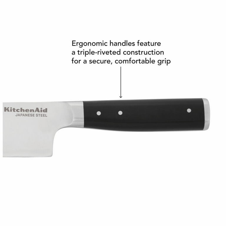 KitchenAid Gourmet Forged Chef Knife, 8-inch, Black