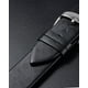 thumbnail image 2 of Genuino Cuero Correa 16mm Ancho, Liso Plano Cuero Reloj Correa para Hombre y Mujer, Negro, 2 of 7