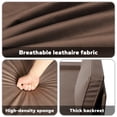 thumbnail image 5 of Meetleisure 70" 2 Seater Sofa,Extra Deep Seat Loveseat Couch for living Room,with Side Pockets Free 2 Cushions,Coffee, 5 of 7