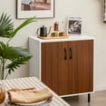 thumbnail image 2 of Costway 2-Door Sideboard Buffet Storage Cabinet Kitchen Cupboard with Adjustable Shelf, 2 of 9