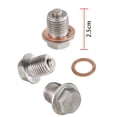thumbnail image 2 of For M12/M14/M16 Magnetic Oil Shell Screws For Car RV Boat Motorcycle, 2 of 8