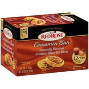 Red Rose Cinn Bun 12 Ct