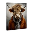 thumbnail image 2 of Stupell Industries Eclectic Buster Bull Horn Portrait Canvas Art, 16 x 20, by Ray Powers, 2 of 8