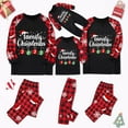 thumbnail image 5 of Pyjamas de Noël pour Enfants, Pyjamas à Carreaux en Coton Biologique pour Garçons, 5 of 5