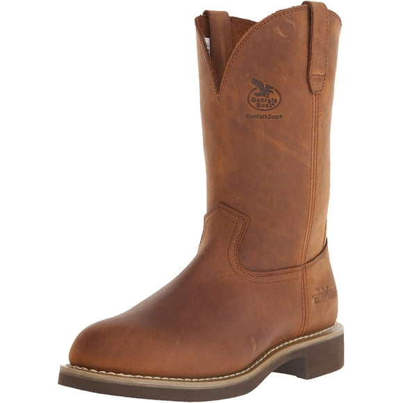Georgia Men's Carbo Tec-M Farm and Ranch, Prairie Chestnut, 14 D US