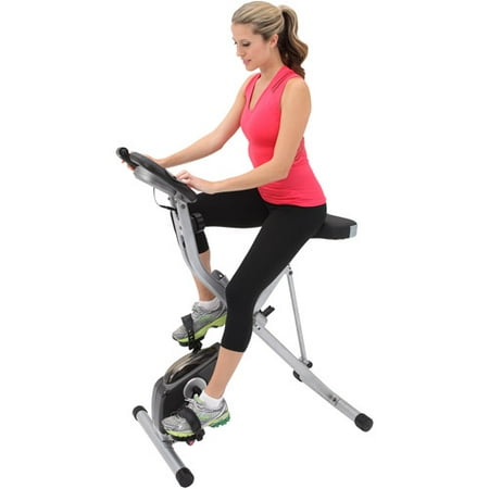 Exerpeutic Magnetic Upright Exercise Bike with Heart Pulse Sensors